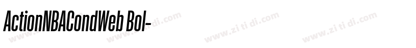 ActionNBACondWeb Bol字体转换